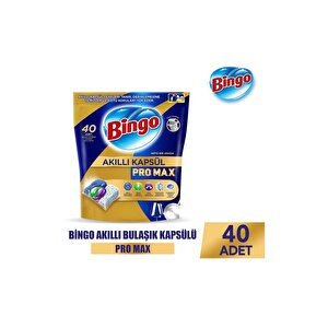 Akıllı Kapsül Pro Max Bulaşık Makinesi Tableti 40'lı X 3 Adet (120 Kapsül)