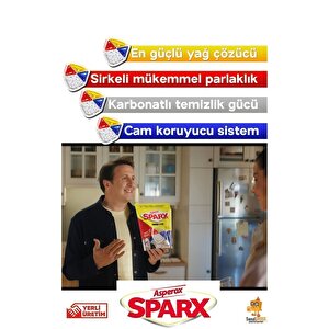 Sparx Bulaşık Makinesi Kapsülü 60'lı X 2 Paket (120 Yikama)