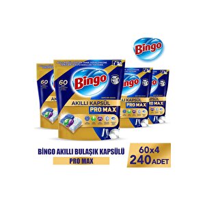 Akıllı Kapsül Pro Max Bulaşık Makinesi Deterjanı Tableti 240'lı