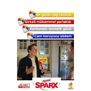 Sparx Bulaşık Makinesi Kapsülü 20'li X 3 Paket (60 Yıkama)