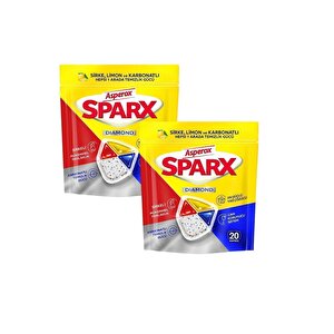 Sparx Bulaşık Tableti 20x2 40adet