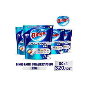 Akıllı Kapsül Pro Bulaşık Makinesi Deterjanı Tableti 320'li