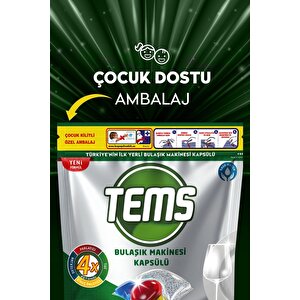 4 Etkili Bulaşık Makinesi Kapsül Deterjanı 72'li ( 2x 36'lı Paket)
