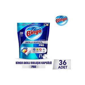 Akıllı Kapsül Pro Bulaşık Makinesi Deterjanı Tableti 36'lı