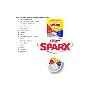 Sparx Diamond Bulaşık Makinesi Kapsülü 240'lı Yerli Ve Milli