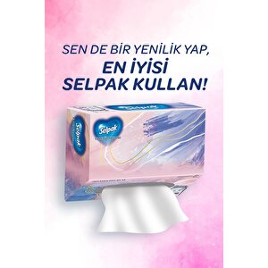 ® El Ve Yüz Havlusu 5'li 400 Yaprak Kutulu
