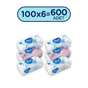® El Ve Yüz Havlusu 6'lı 600 Yaprak