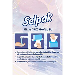 El Ve Yüz Havlusu 5'li 400 Yaprak