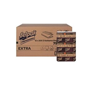 Ext.z Katlama Havlu Peçete 12*200 Lü