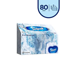 El Ve Yüz Havlusu 10'lu 800 Yaprak