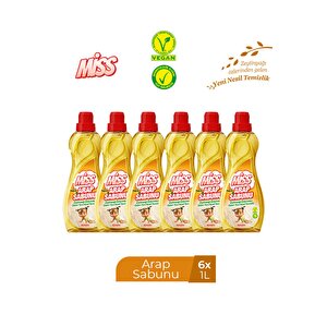 Mi̇ss Sivi Arap Sabunu 1000 Ml X 6 Adet