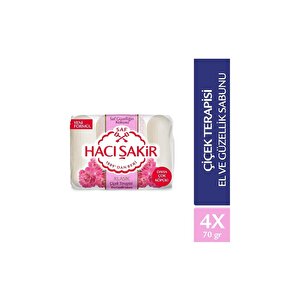 Klasik Çiçek Terapisi Sabun 4 X 70 Gr Banyo Sabunu 10 Adet