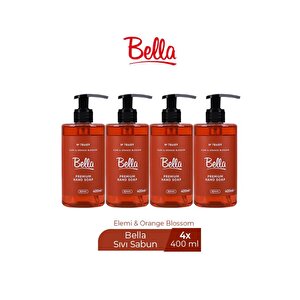 Sivi Sabun Elemi̇&orange Turuncu 400 Ml X 4 Adet