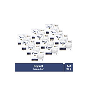 Beauty Cream Bar Katı Güzellik Sabunu Original Nemledirici Etkili 90 G X12