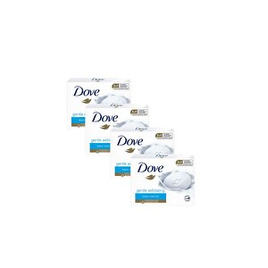Beauty Cream Bar Katı Güzellik Sabunu Gentle Exfoliating Nemlendirici Etkili 90 G X4 Adet