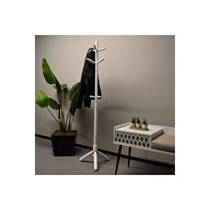 Handy Mate Valencıa Döner Kollu Masif Askılık-beyaz 46x176x46 Cm (gxyxd)