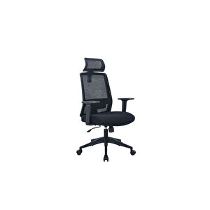 Impact Yönetici Ve Ofis Koltuğu-siyah File 55x112,5-122x63 Cm (gxyxd)