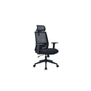 Impact Yönetici Ve Ofis Koltuğu-siyah File 55x112,5-122x63 Cm (gxyxd)