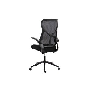 Techno Rest File Sırtlı Çalışma Koltuğu-siyah 65x110-120x67 Cm (gxyxd)