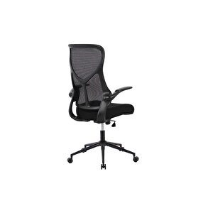 Techno Rest File Sırtlı Çalışma Koltuğu-siyah 65x110-120x67 Cm (gxyxd)