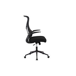 Techno Rest File Sırtlı Çalışma Koltuğu-siyah 65x110-120x67 Cm (gxyxd)