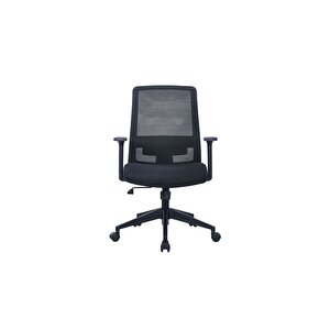 Base Ofis Ve Çalışma Sandalyesi-siyah File 55x96,5-106x63 Cm (gxyxd)