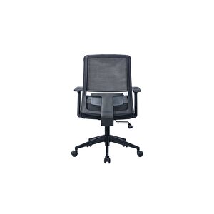 Base Ofis Ve Çalışma Sandalyesi-siyah File 55x96,5-106x63 Cm (gxyxd)
