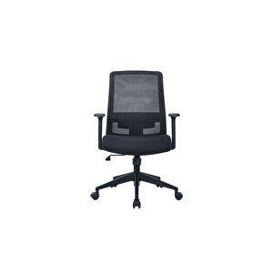 Base Ofis Ve Çalışma Sandalyesi-siyah File 55x96,5-106x63 Cm (gxyxd)
