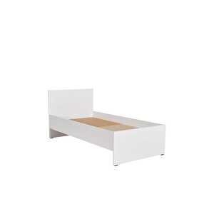 Trendline Tek Kişilik Karyola-mat Beyaz 96x89x195 Cm (gxyxd)