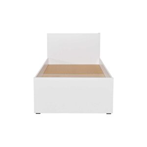 Trendline Tek Kişilik Karyola-mat Beyaz 96x89x195 Cm (gxyxd)