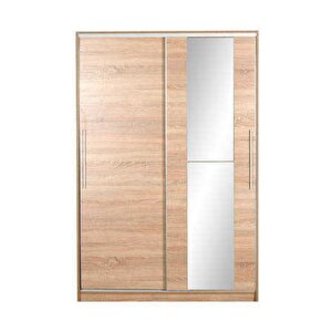 Aynalı Sürgülü Gardırop Swd-512-sn-2 Sonoma