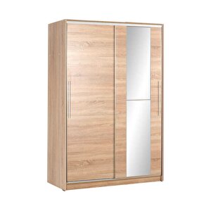 Aynalı Sürgülü Gardırop Swd-512-sn-2 Sonoma