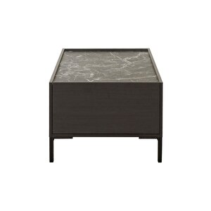 Pool Çekmeceli Dikdörtgen Orta Sehpa-godiva-mermer Desenli 103x42x60 Cm (gxyxd)