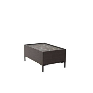 Pool Çekmeceli Dikdörtgen Orta Sehpa-godiva-mermer Desenli 103x42x60 Cm (gxyxd)