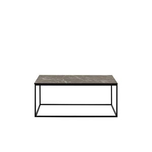 Profile Dikdörtgen Orta Sehpa - Mermer Desenli 100x42x60 Cm (gxyxd)