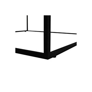 Profile Kare Orta Sehpa - Mermer Desenli 80x42x80 Cm (gxyxd)