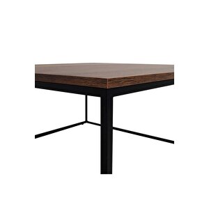 Profile Kare Orta Sehpa - Koyu Ceviz (oslo Ceviz) 80x42x80 Cm (gxyxd)
