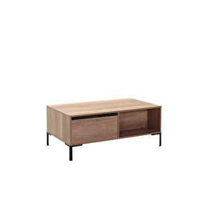 Cube Dikdörtgen Orta Sehpa-açık Ceviz (tori) 103x42x60 Cm (gxyxd)