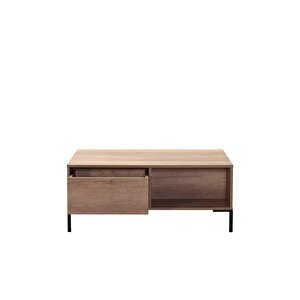 Cube Dikdörtgen Orta Sehpa-açık Ceviz (tori) 103x42x60 Cm (gxyxd)