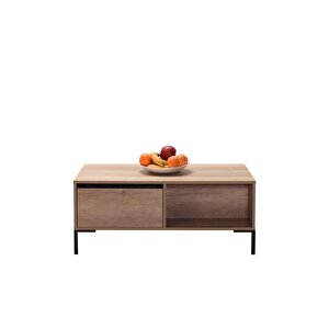 Cube Dikdörtgen Orta Sehpa-açık Ceviz (tori) 103x42x60 Cm (gxyxd)