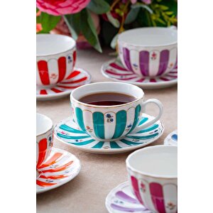 Marlowe Karışık 6 Kişilik Çay-nescafe Fincanı Takımı Syt-06069