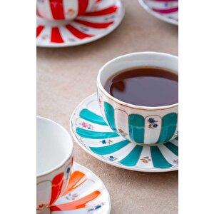 Marlowe Karışık 6 Kişilik Çay-nescafe Fincanı Takımı Syt-06069