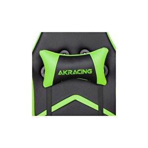 Akracing Player Serisi Oyuncu Ve Çalışma Koltuğu-yeşil-siyah 54x135x56 Cm (gxyxd)