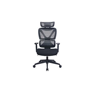 Unique-s Yönetici Ve Çalışma Koltuğu-siyah 74x117.5-127x65.5 Cm