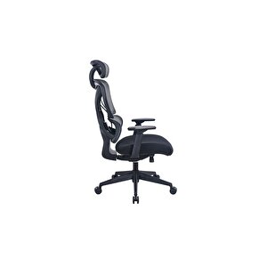Unique-s Yönetici Ve Çalışma Koltuğu-siyah 74x117.5-127x65.5 Cm