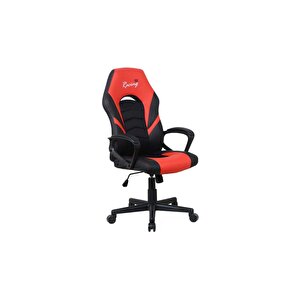 Max Racing Pilot Oyuncu Ve Çalışma Koltuğu Siyah-kırmızı 59,5x112-124x62 Cm (gxyxd)