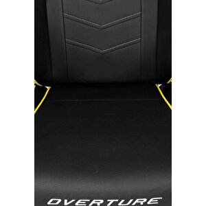Akracing Overture Serisi Oyuncu Ve Çalışma Koltuğu-siyah-sarı 56x139x58 Cm (gxyxd)