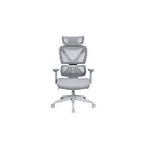 Unique-s Yönetici Ve Çalışma Koltuğu-gri 74x117.5-127x65.5 Cm