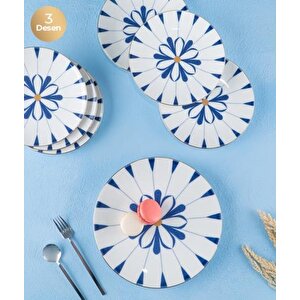 Teddy Fiori 7 Parça Porselen Pasta-i̇kram Seti Xtl-05591