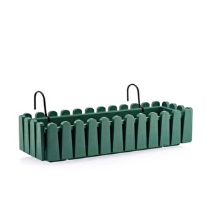 So-i̇b03 Yeşil Askılı Balkon Saksı Takım 14 Lt No 3